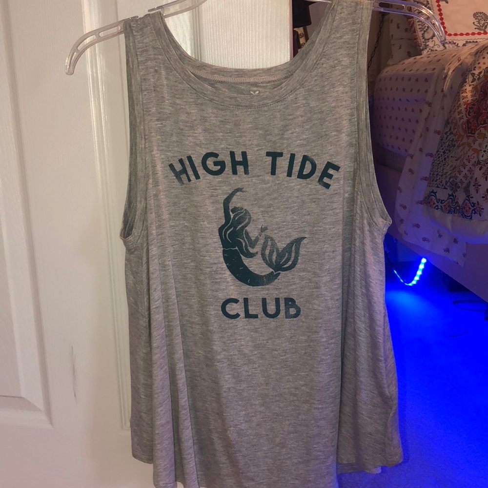 american eagle open back high tide club tank